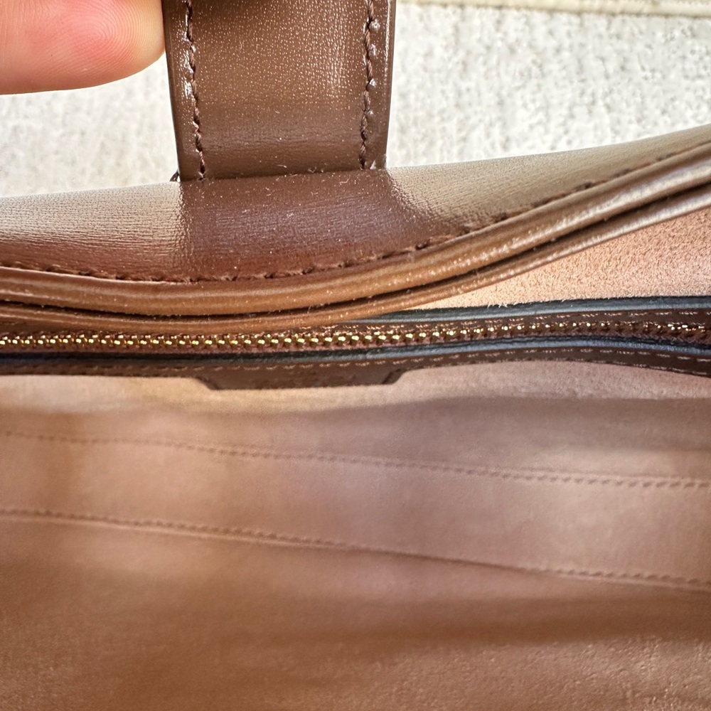 Gucci Brown Leather Jackie 1961 BRAND NEW!! - Picture 8 of 8